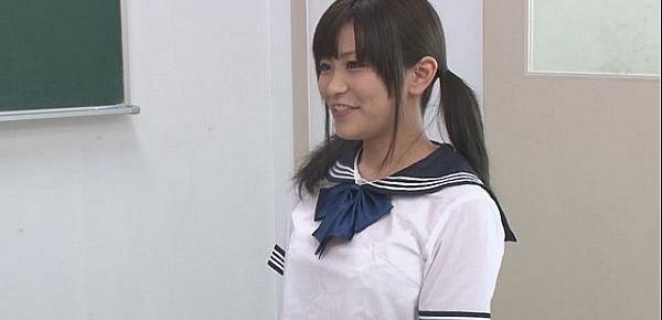  Masturbating In Class Gets Aika Hoshino Cum To Drink